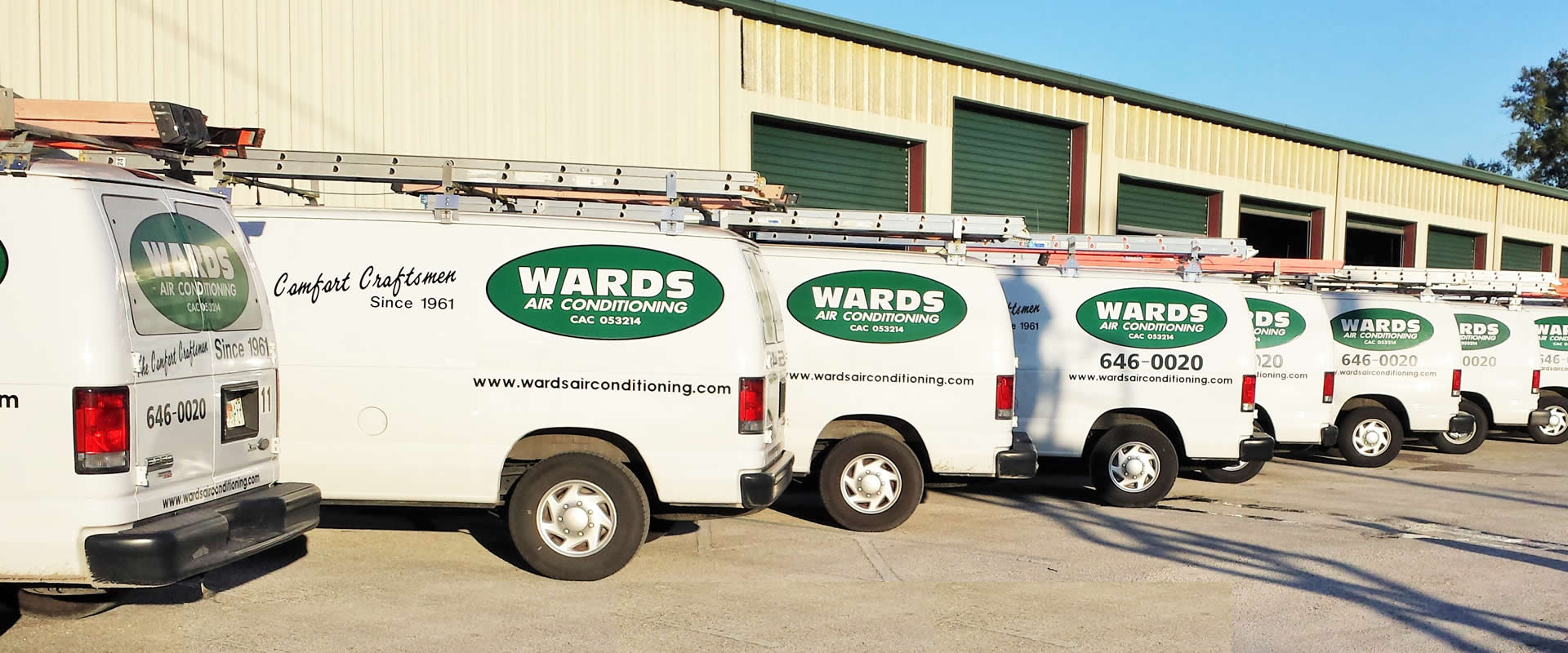 Wards Air Conditioning Company Vans